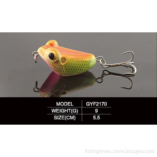 Plastic Frog Fishing Tackle Bait Fishing Lure (GYF2170)